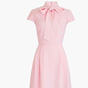 Best seller JCrew tie-neck pink dress!!!